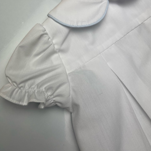 NWT Bailey Boys Shadow Embroidery Bunny Day Gown One Size - Picture 3 of 6